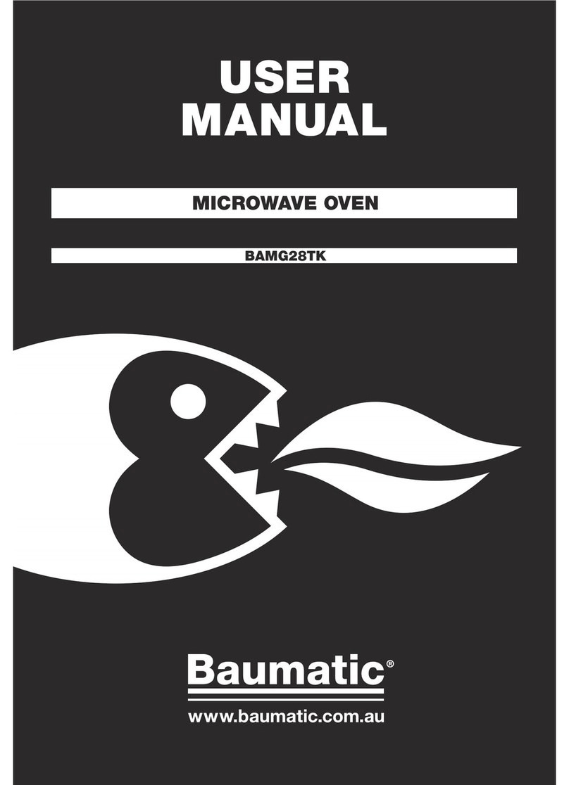 Baumatic BAMG28TK user manual