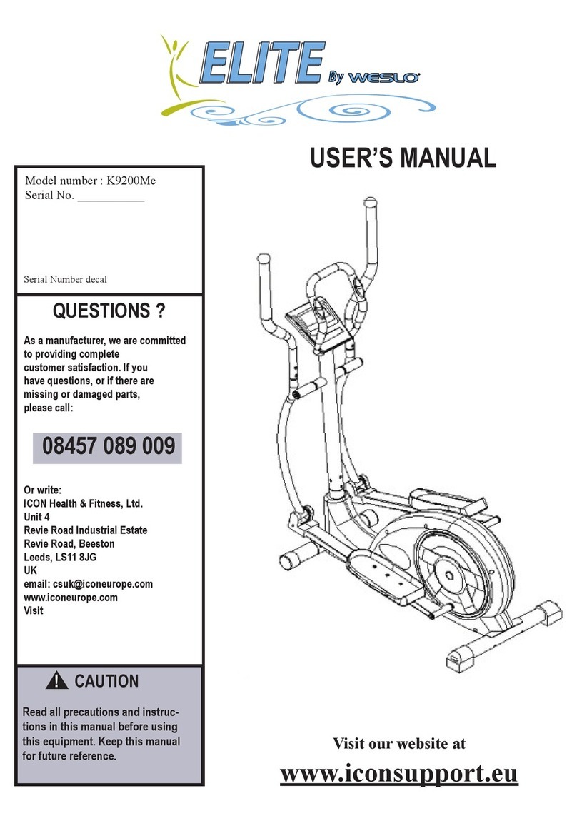 Elite K9200Me User manual