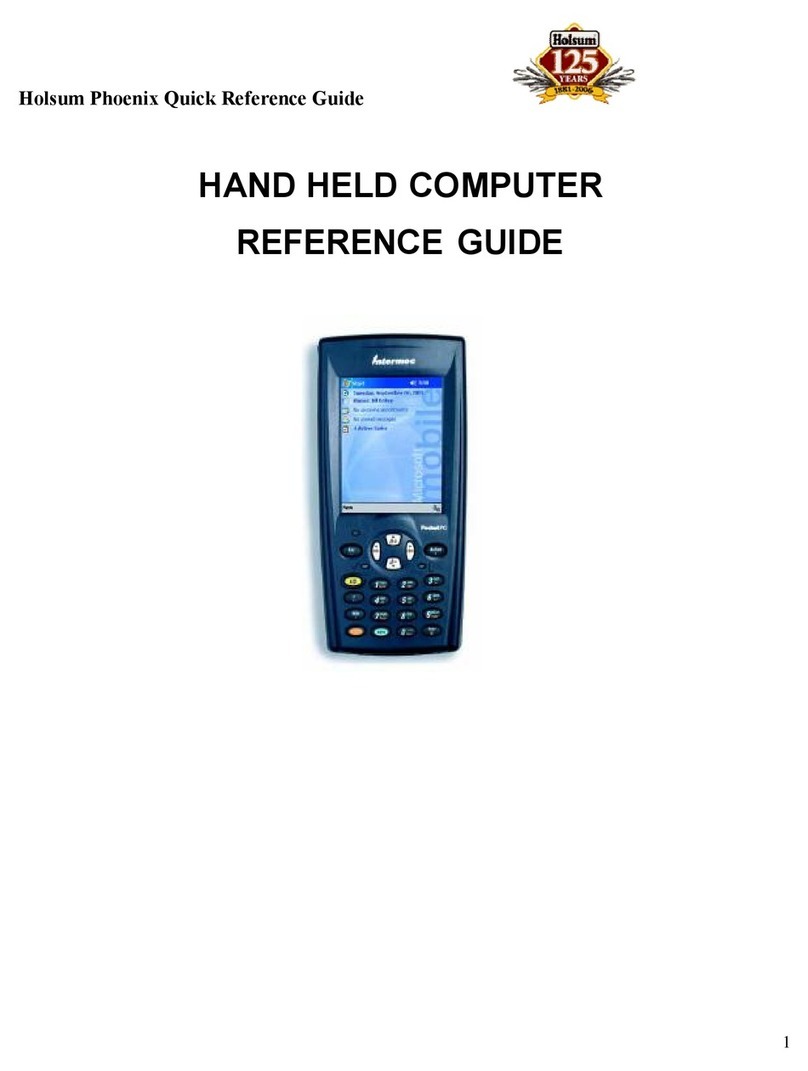 Holsum Phoenix Quick reference guide