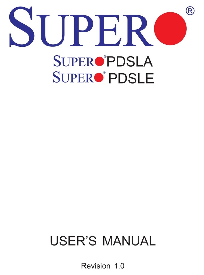 Supero PDSLA User manual