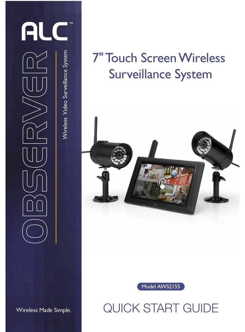 ALC observer AWS52155 User manual