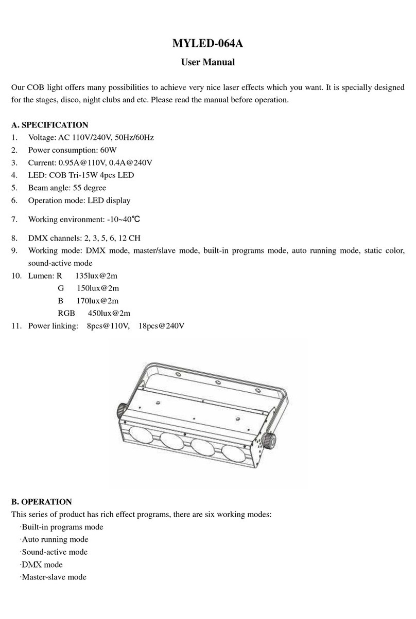 topled MYLED-064A User manual