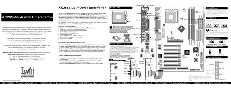 IWILL KK266plus-R Original operating instructions