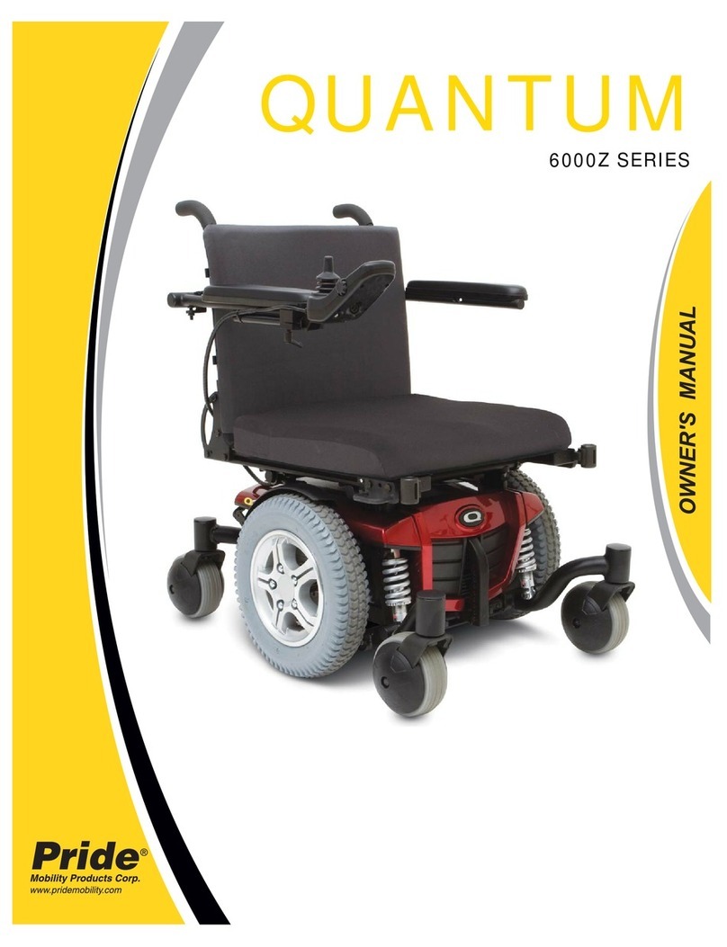 Pride Quantum 6000Z Series User manual