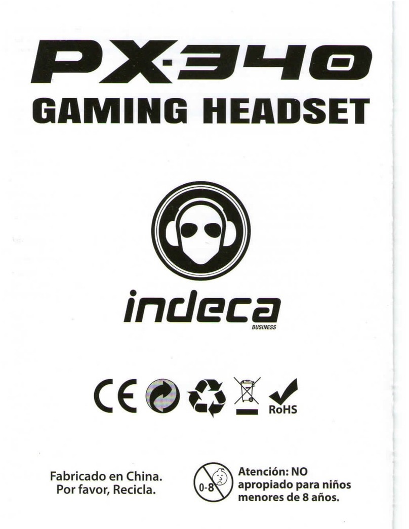 Indeca PX-340 Operation manual