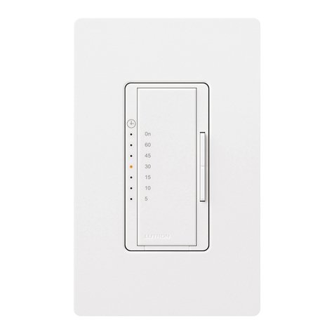 Lutron Electronics Maestro MA-T51 Installation and operation manual
