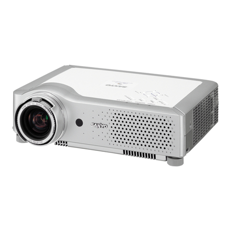 Sanyo PLC-XU86 Service manual