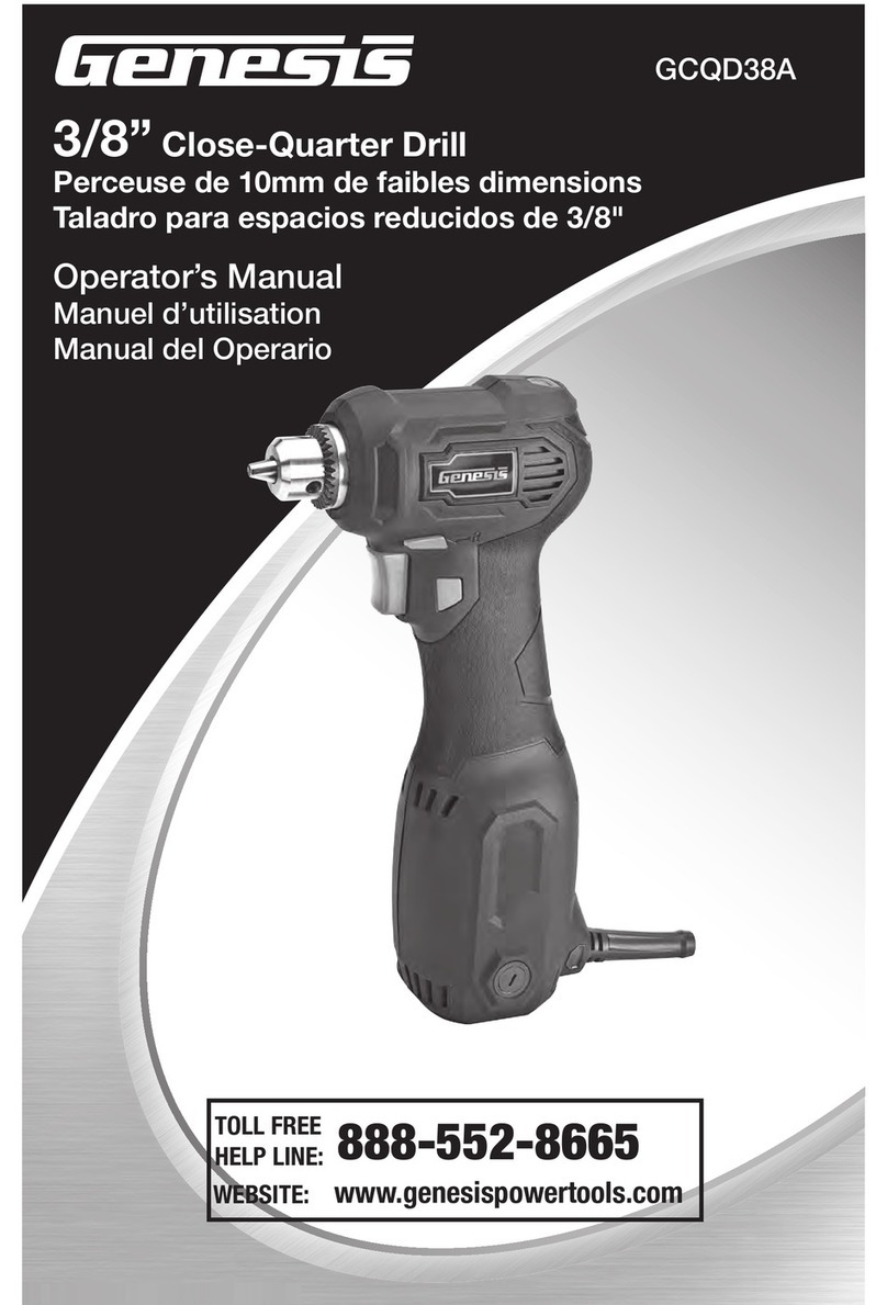 Genesis GCQD38A User manual