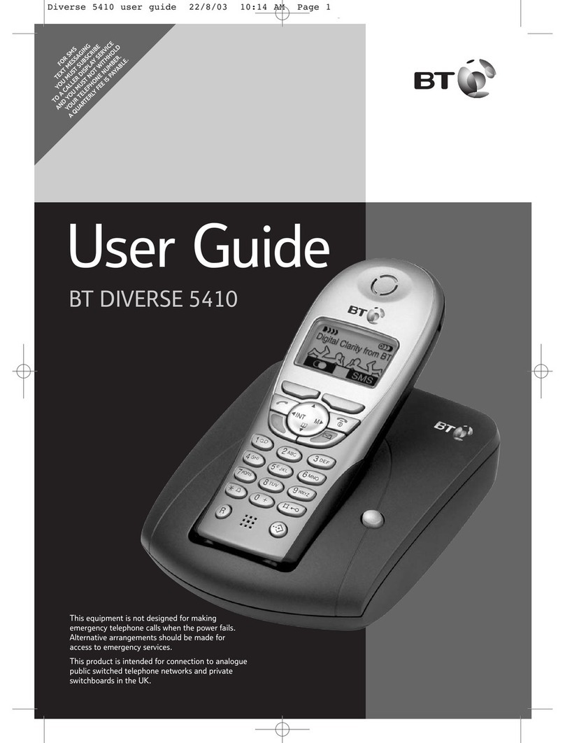 BT DIVERSE 5410 user guide