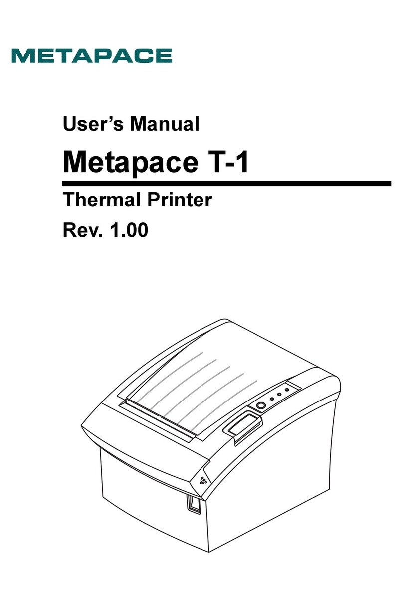 Metapace T-1 User manual