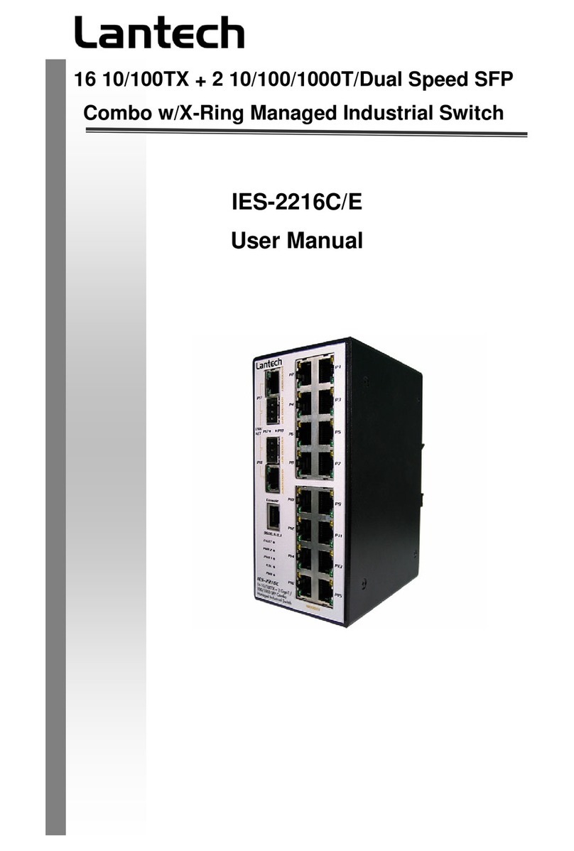 Lantech IES-2216C/E user manual