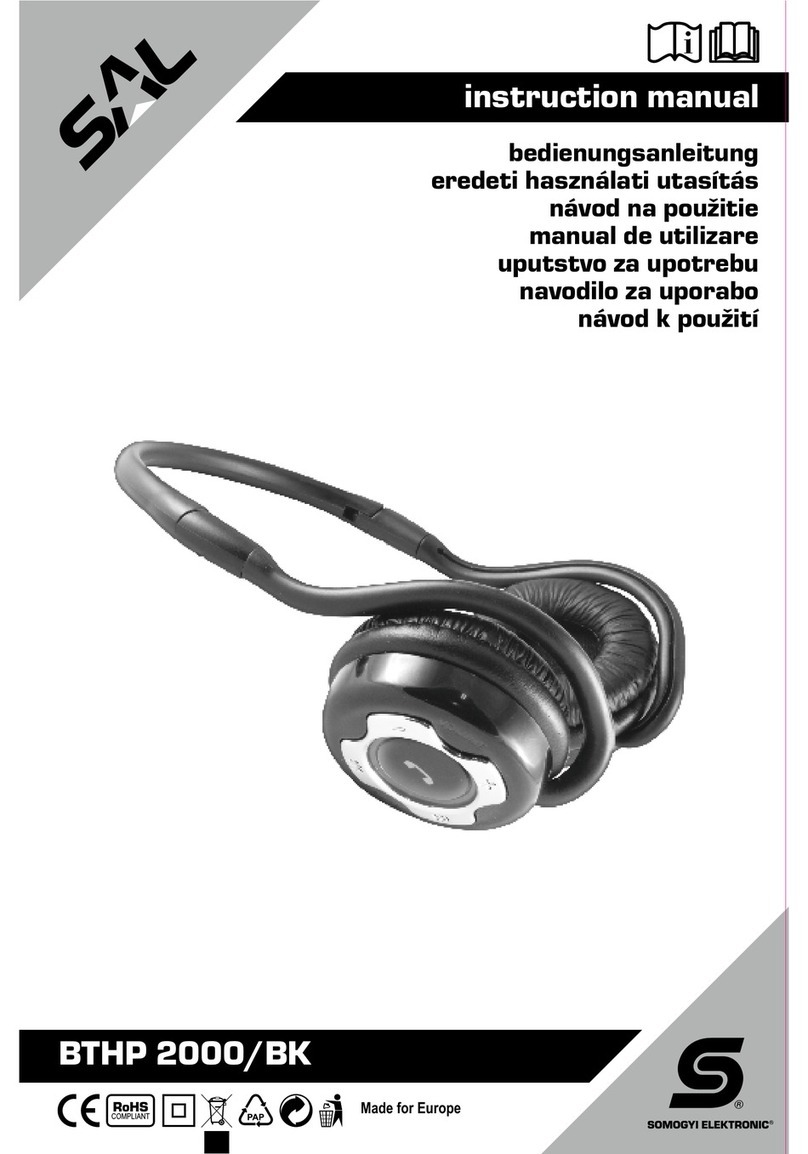 Somogyi BTHP 2000/BK instruction manual