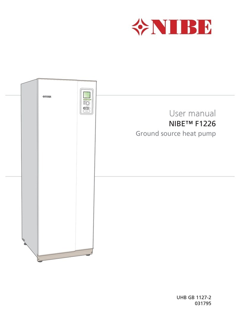 Nibe F1226 series User manual Nibe F1226 series User manual