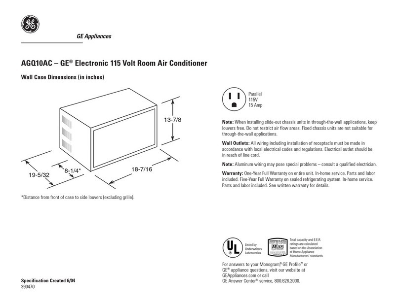 GEAppliances AGQ10AC User instructions GEAppliances AGQ10AC User instructions