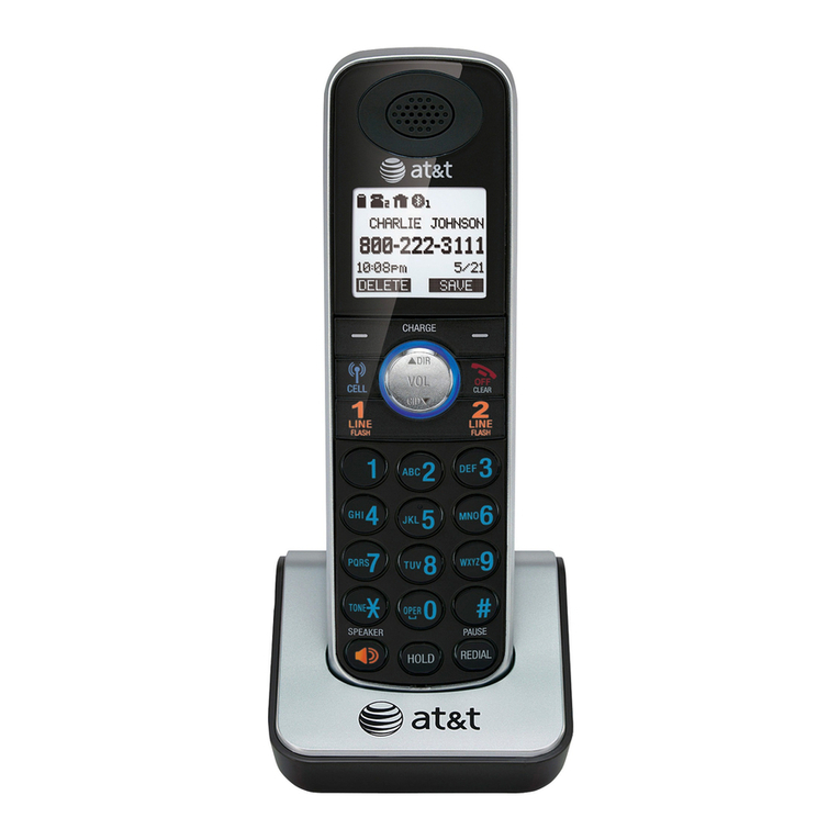 AT&T TL86009 user manual