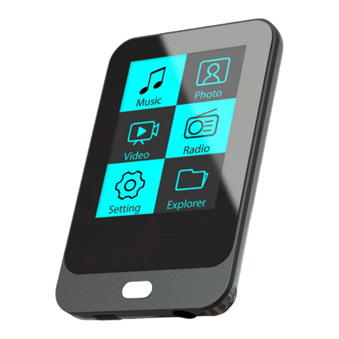 Coby MP820 User manual