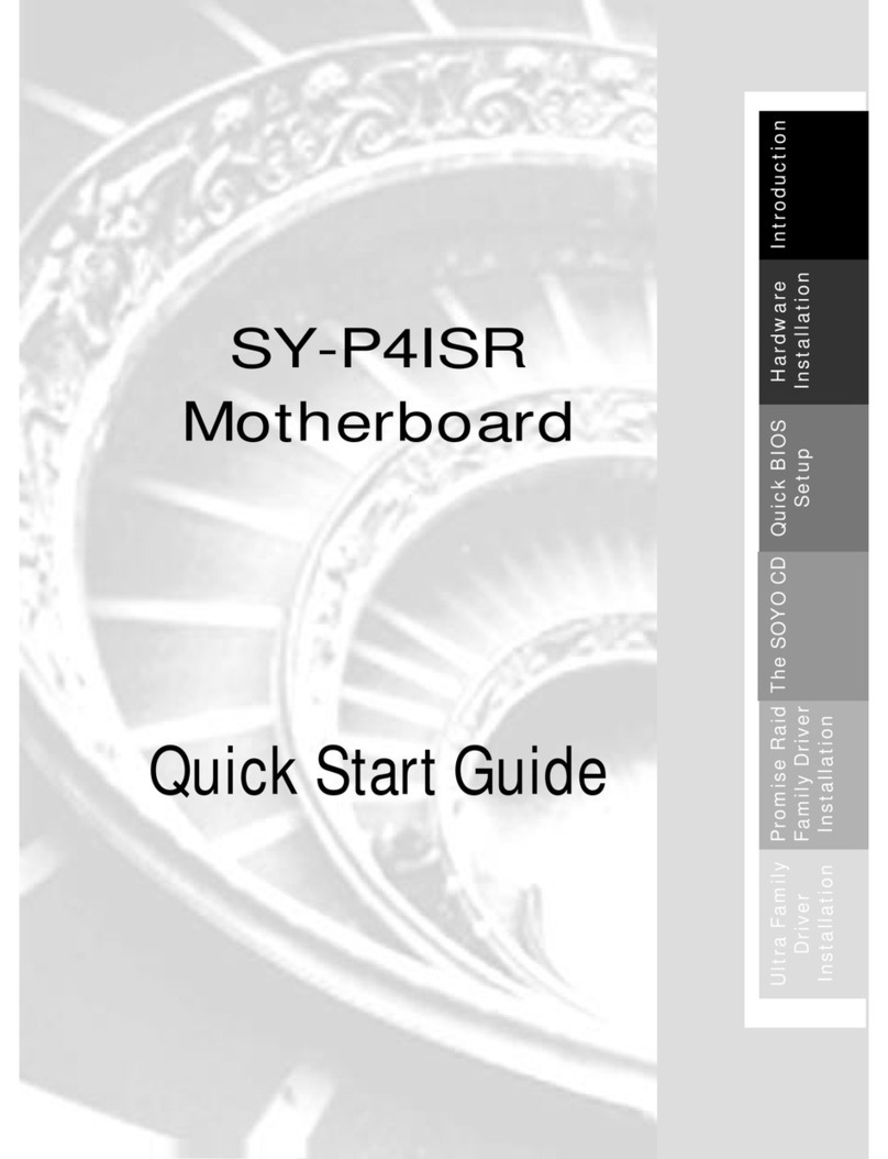 SOYO SY-P4ISR User manual