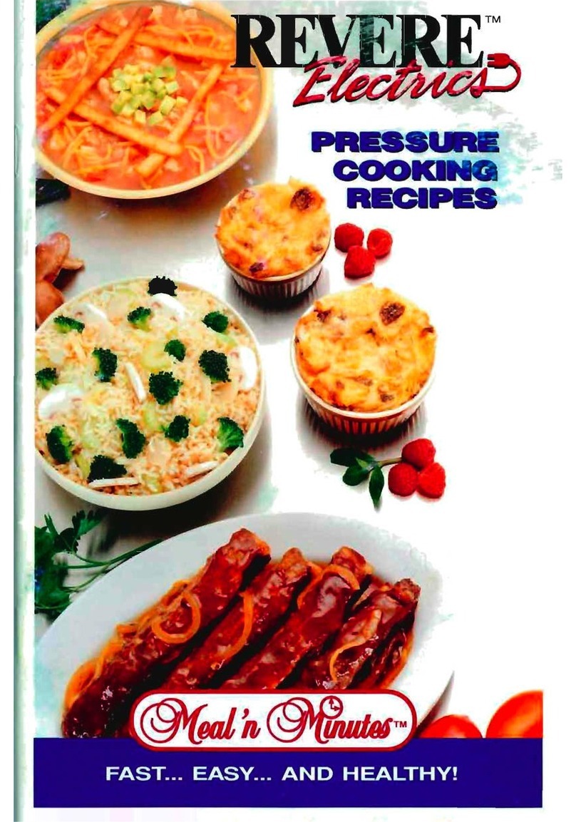 Revere Meal'n Minutes Recipes and instructions