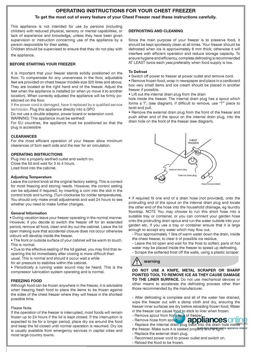 Kelvinator KCM2100WC User manual
