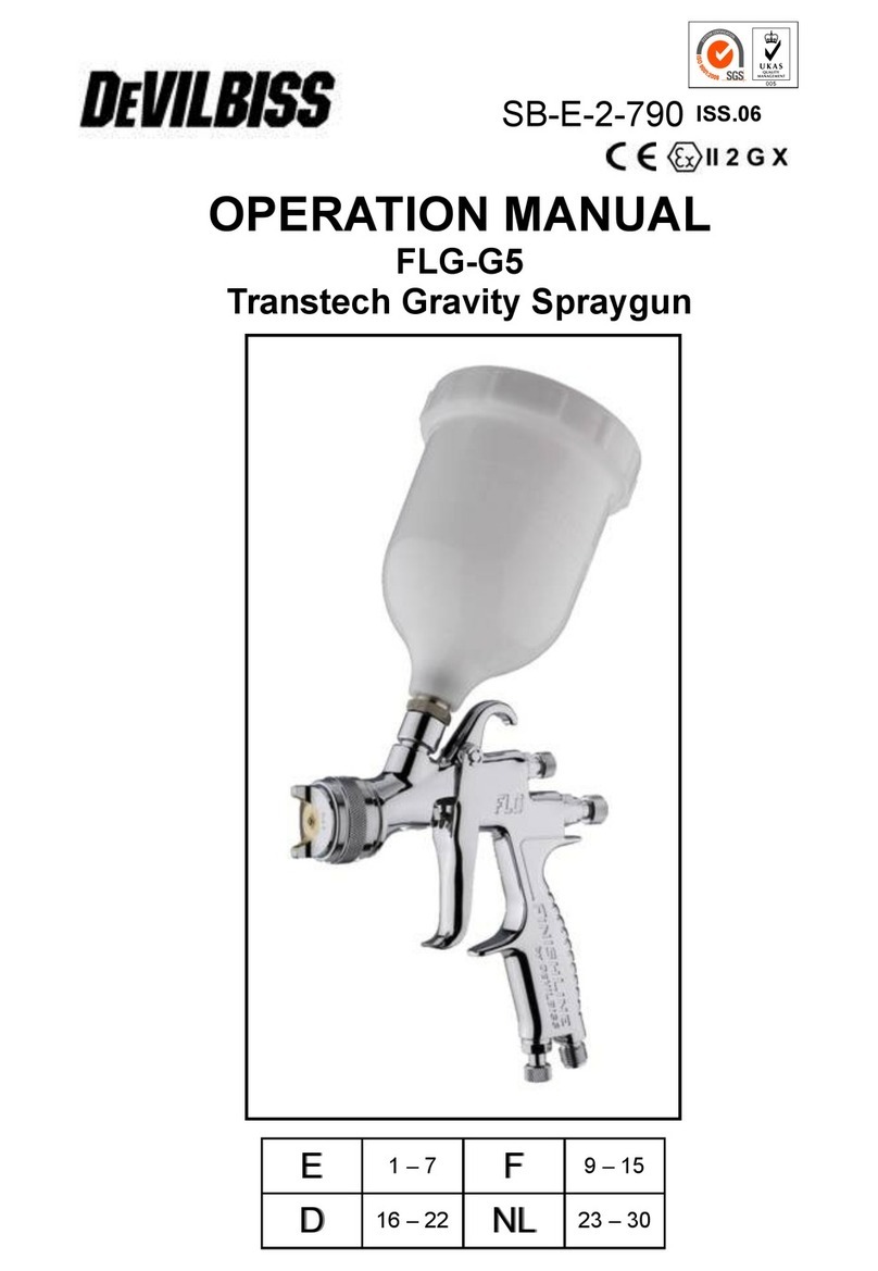 DeVilbiss FLG-G5 User manual