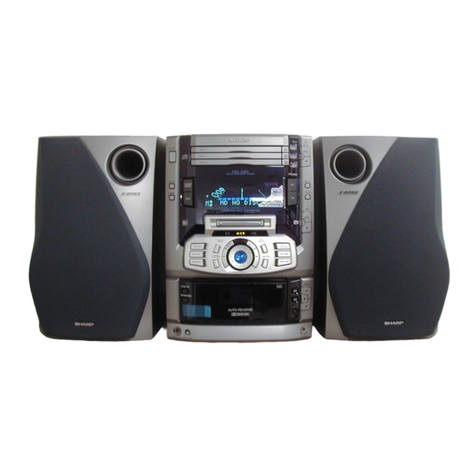 Sharp MD-X60 Service manual