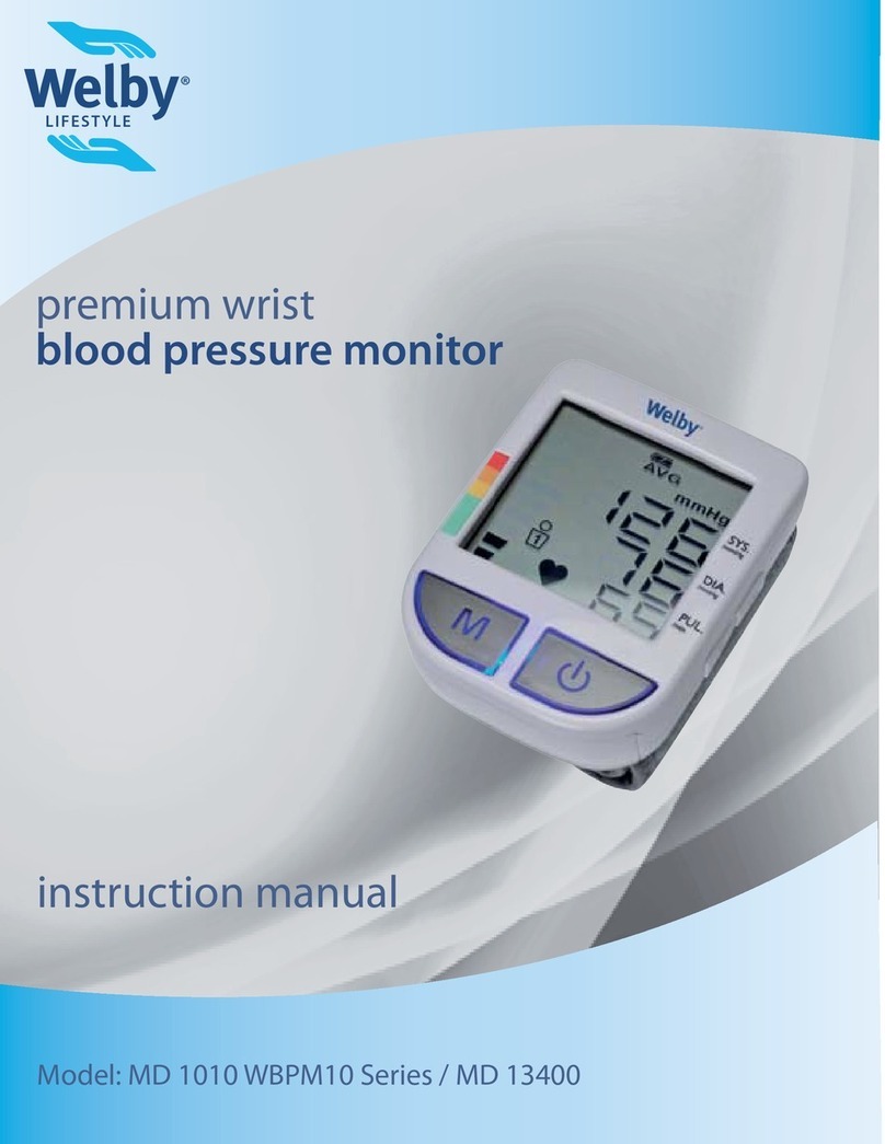 Welby MD 1010 User manual