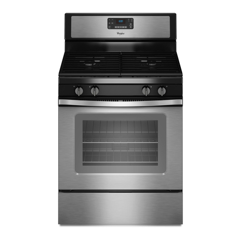 Whirlpool wfg515s0es User instruction