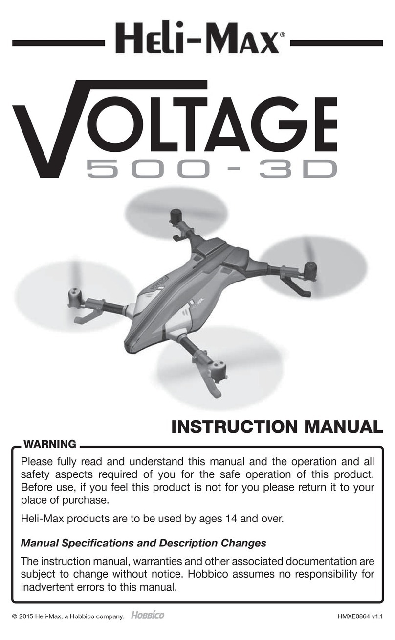 Heli-Max Voltage 500 3D instruction manual