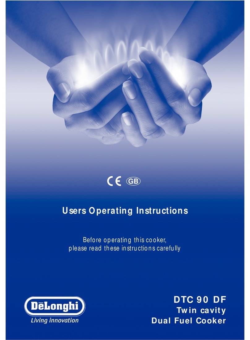 DèLonghi DTC 90 DF User operating instructions