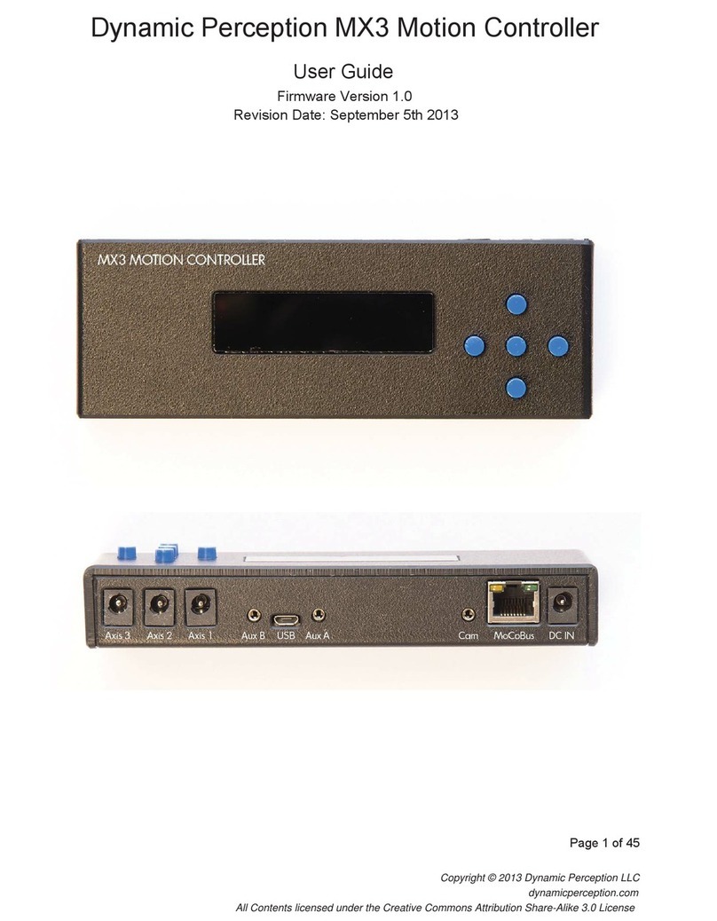 Dynamic Perception MX3 user guide