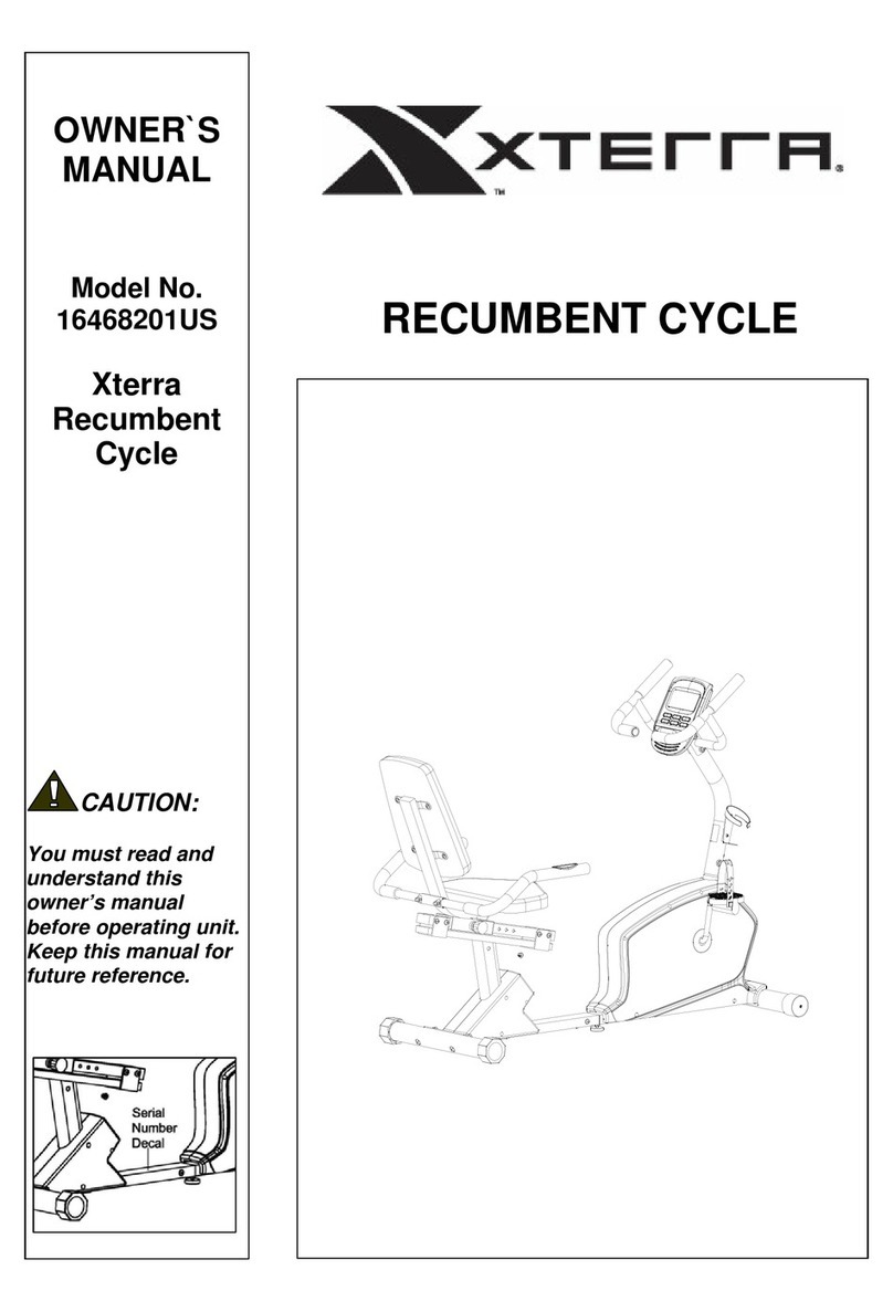 Xterra 16468201US owner's manual