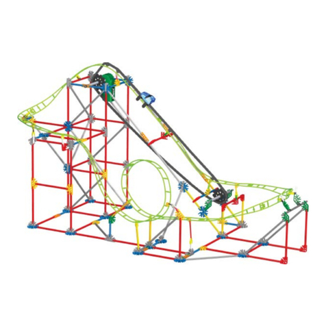 KNEX Lightning Flash Roller Coaster instructions