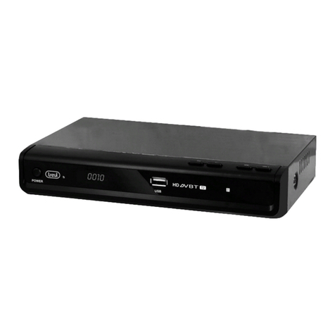 Trevi DVB-T2 HD 3385 TT instruction manual