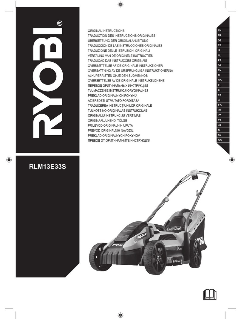 Ryobi RLM13E33S manual