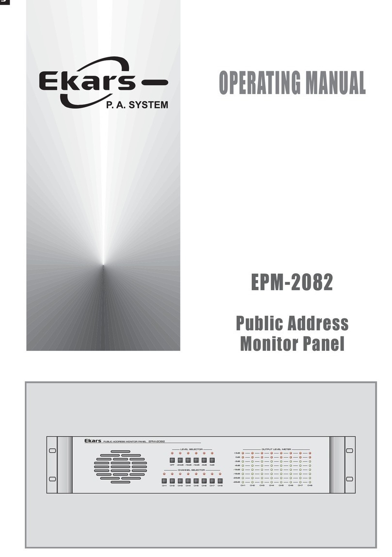 Ekars EPM-2082 operating instructions