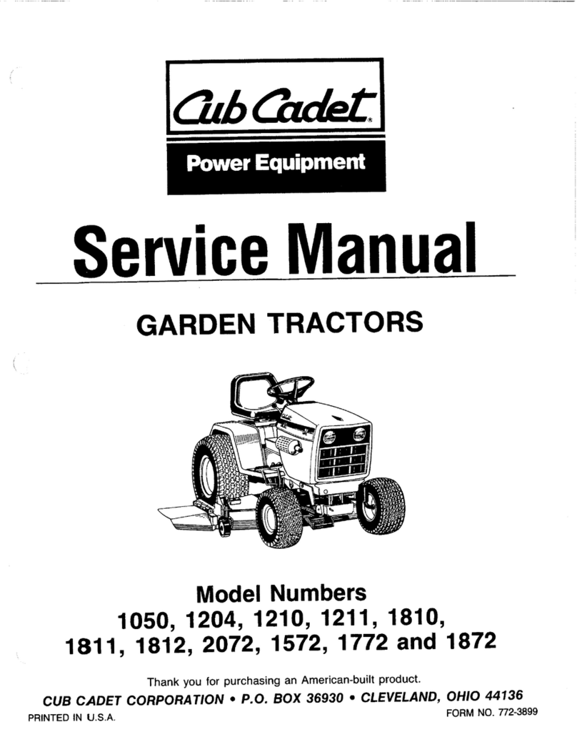 Cub Cadet LTX 1050 User manual