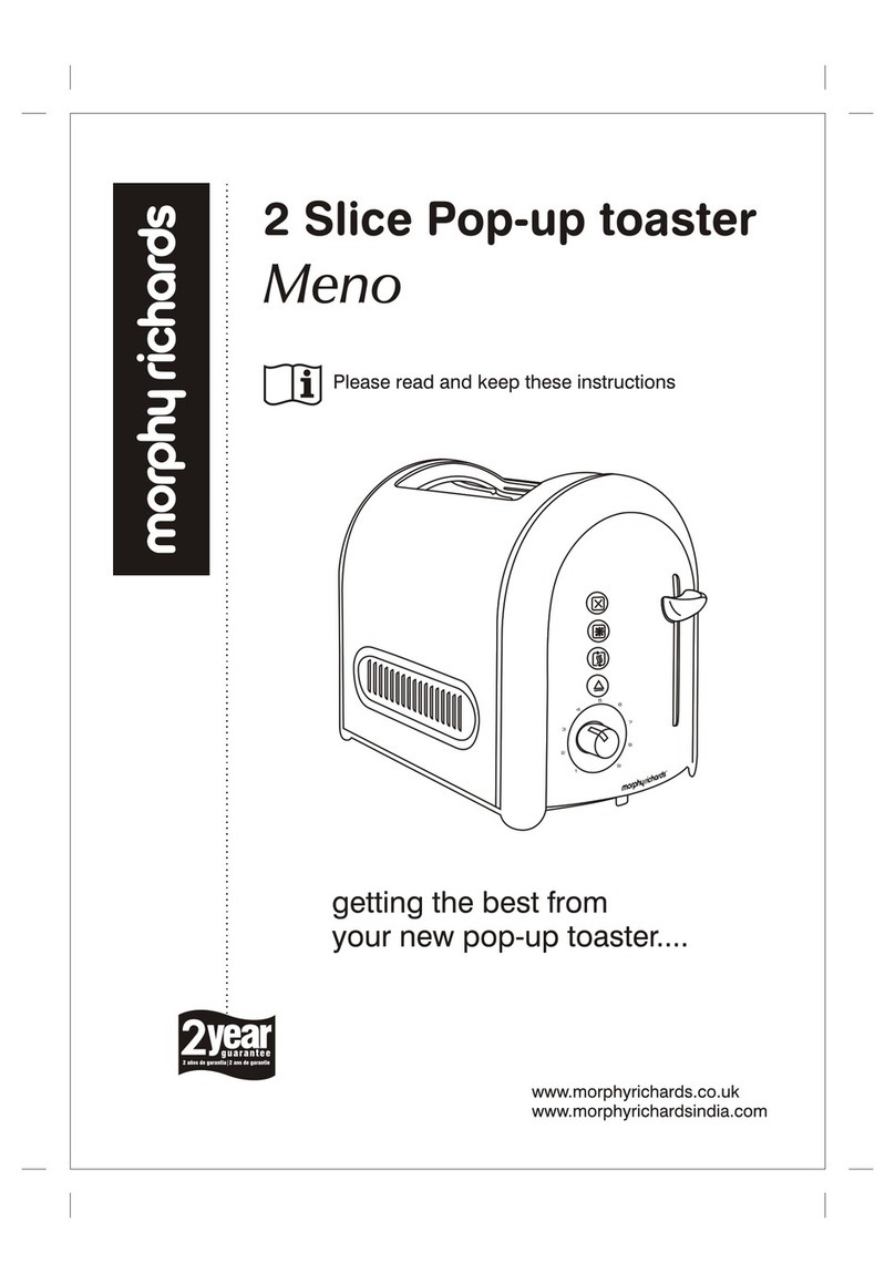 Morphy Richards MENO ONE CUP User manual