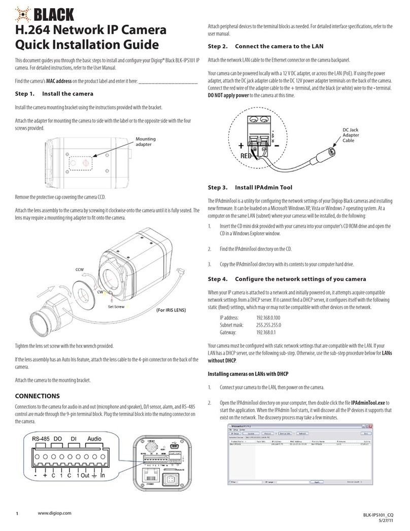 Digiop BLK-IPS101 User manual