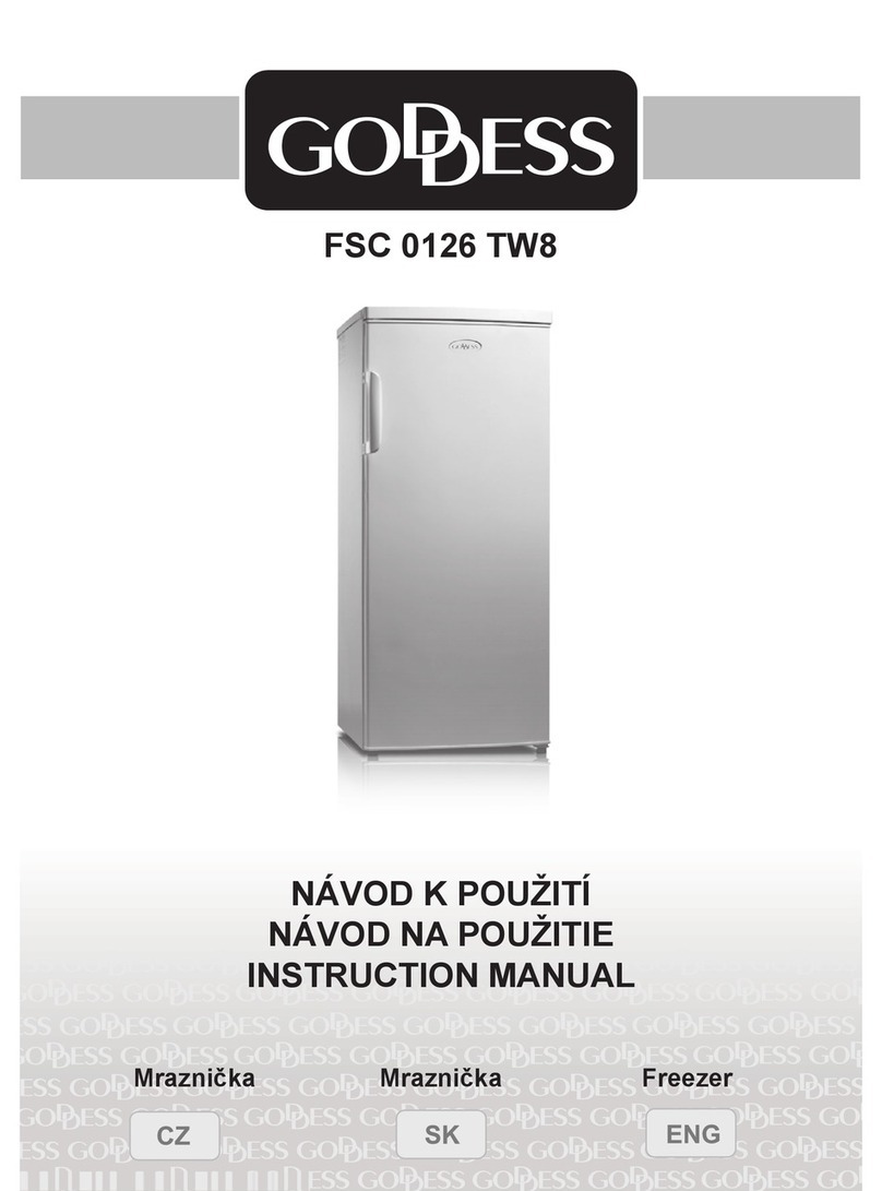 Goddess FSC 0126 TW8 User manual
