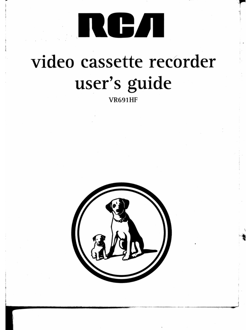 RCA VR691HF User manual