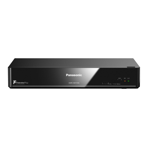 Panasonic DMR-HWT250 User manual