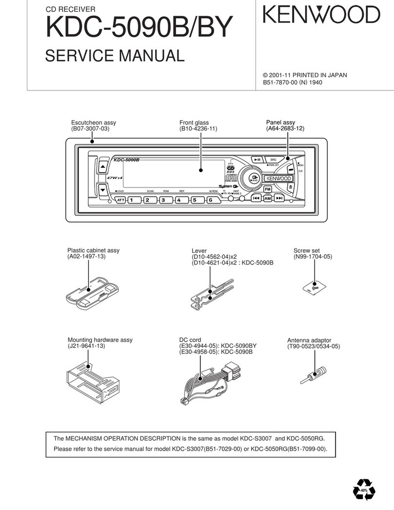Kenwood KDC-5090B User manual
