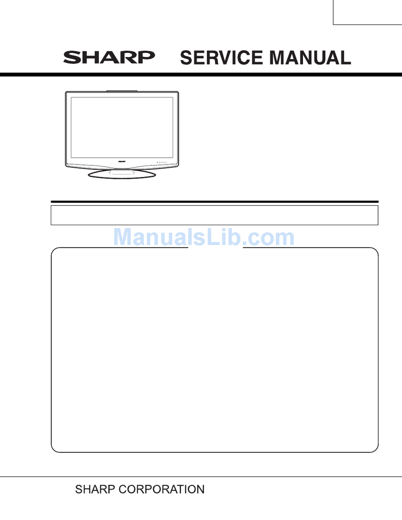 Sharp AQUOS LC-20D42U User manual