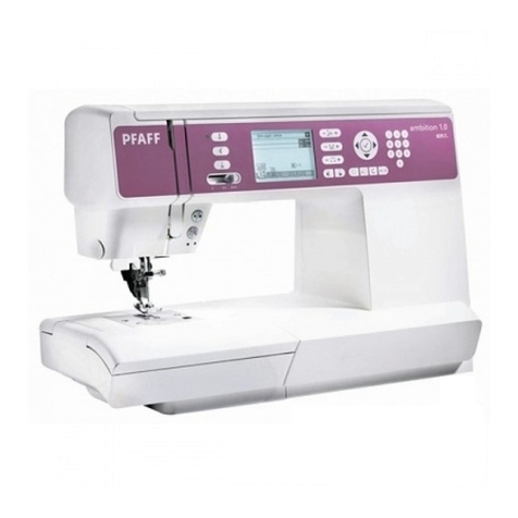 Pfaff ambition 1.0 User manual