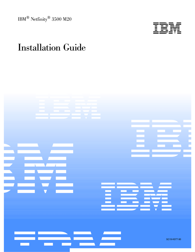 IBM Netfinity 3500 M20 User manual