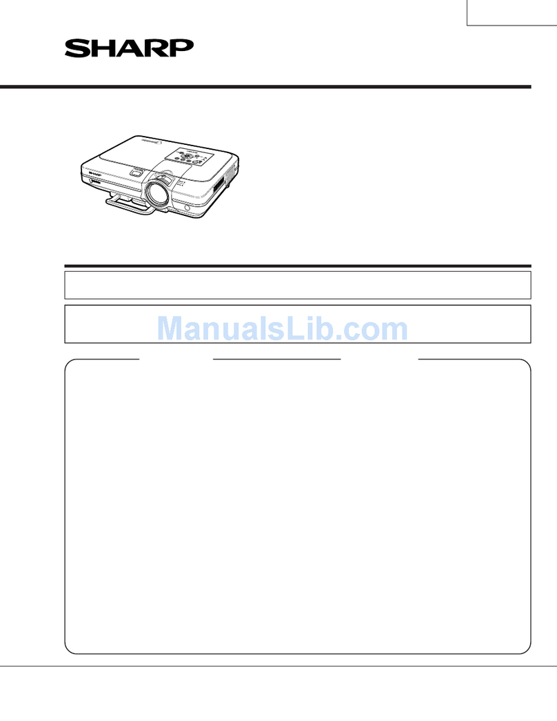 Sharp Notevision XG-C50X User manual