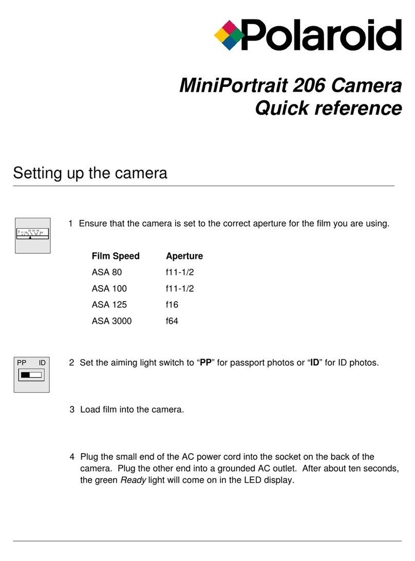 Polaroid MiniPortrait 206 quick reference