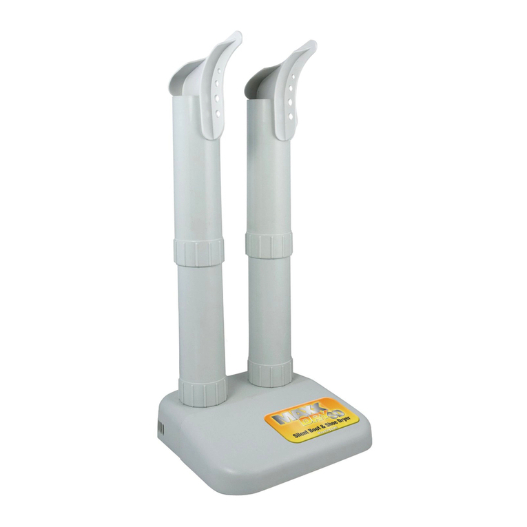 MaxxDrySD SilentDry MX00206 instruction manual