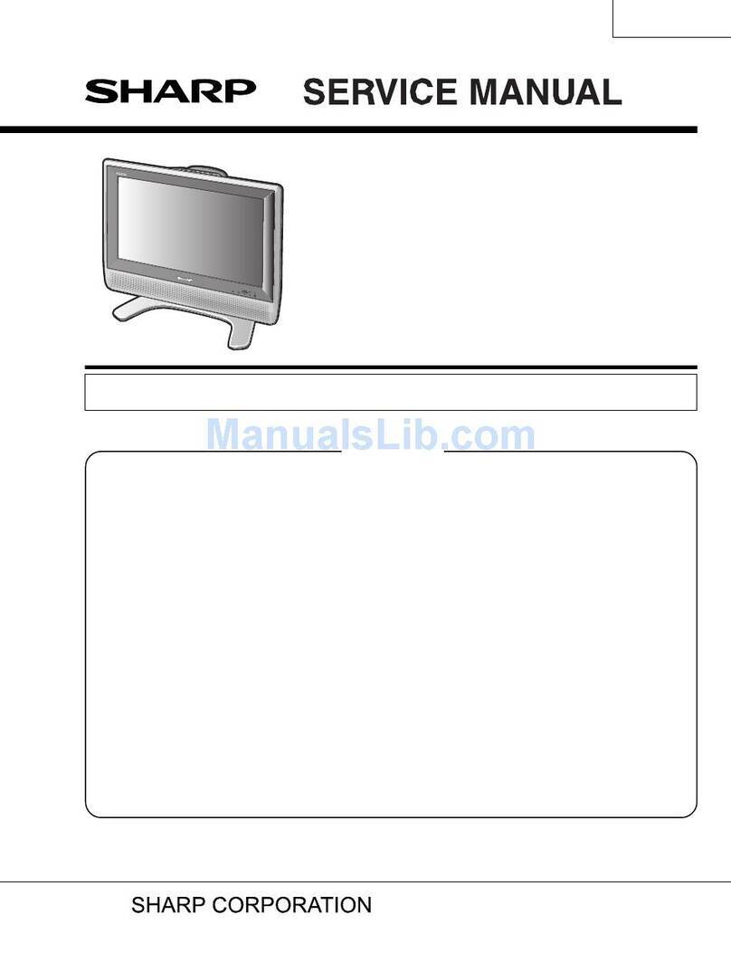 Sharp Aquos LC 20D30U User manual