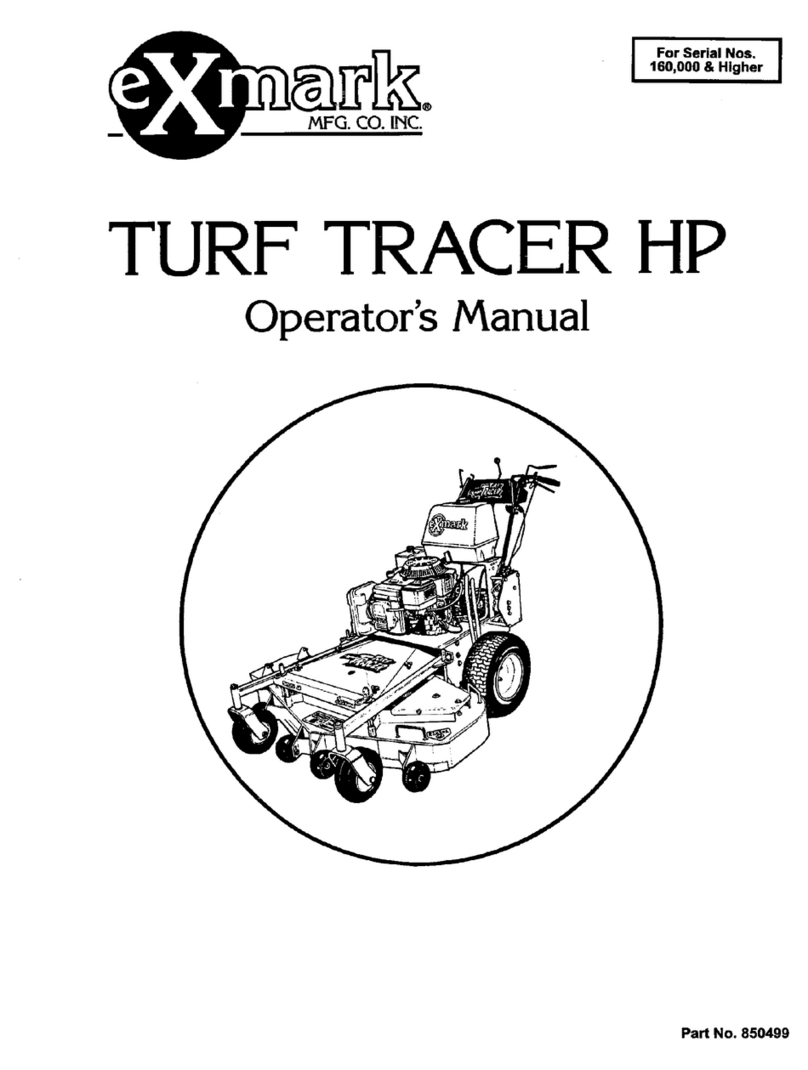 Exmark Turf tracer HP User manual